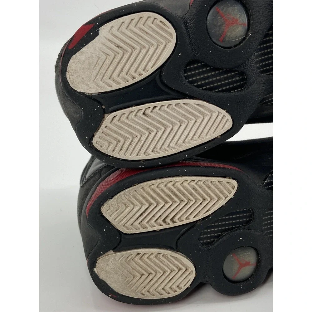 AIR JORDAN 13 RETRO BG Black/Red 414574 033‎ Size 5.5Y